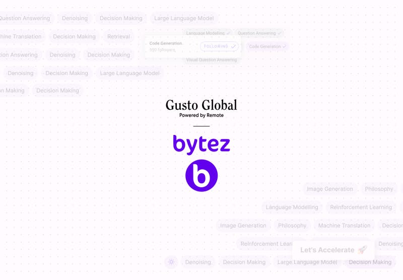 How Bytez is helping to change the world with Gusto Global, powered by Remote