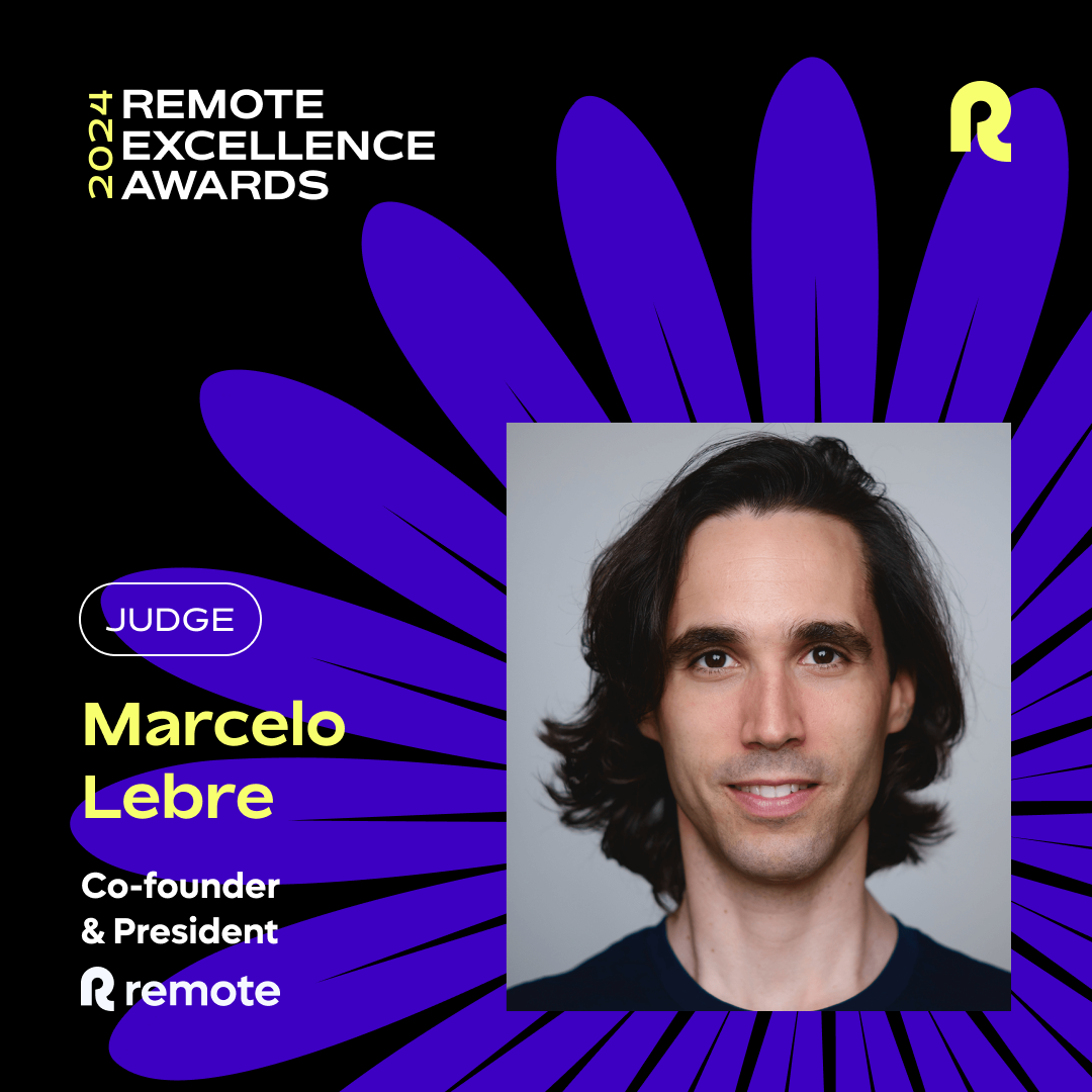 The logo for the remote influence awards for marco lebre.