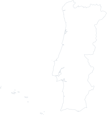 Portugal Map Illustration