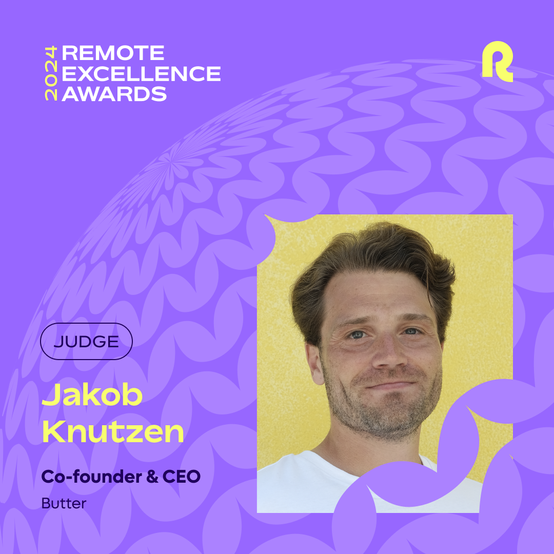 Jakob künzen, co-founder and ceo of remote influence awards.