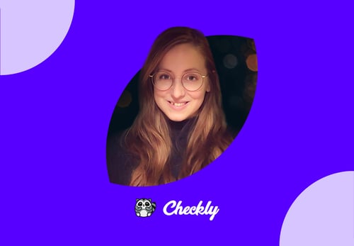 Kaylie Boogaerts, director of people at Checkly