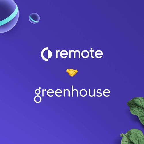 Remote and Greenhouse integration for streamlined global hiring and onboarding