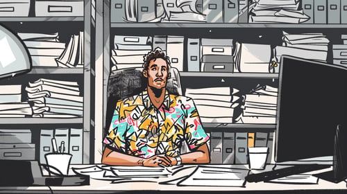 Burnout from too many meetings