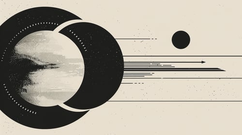 New year 2025 planning illustration