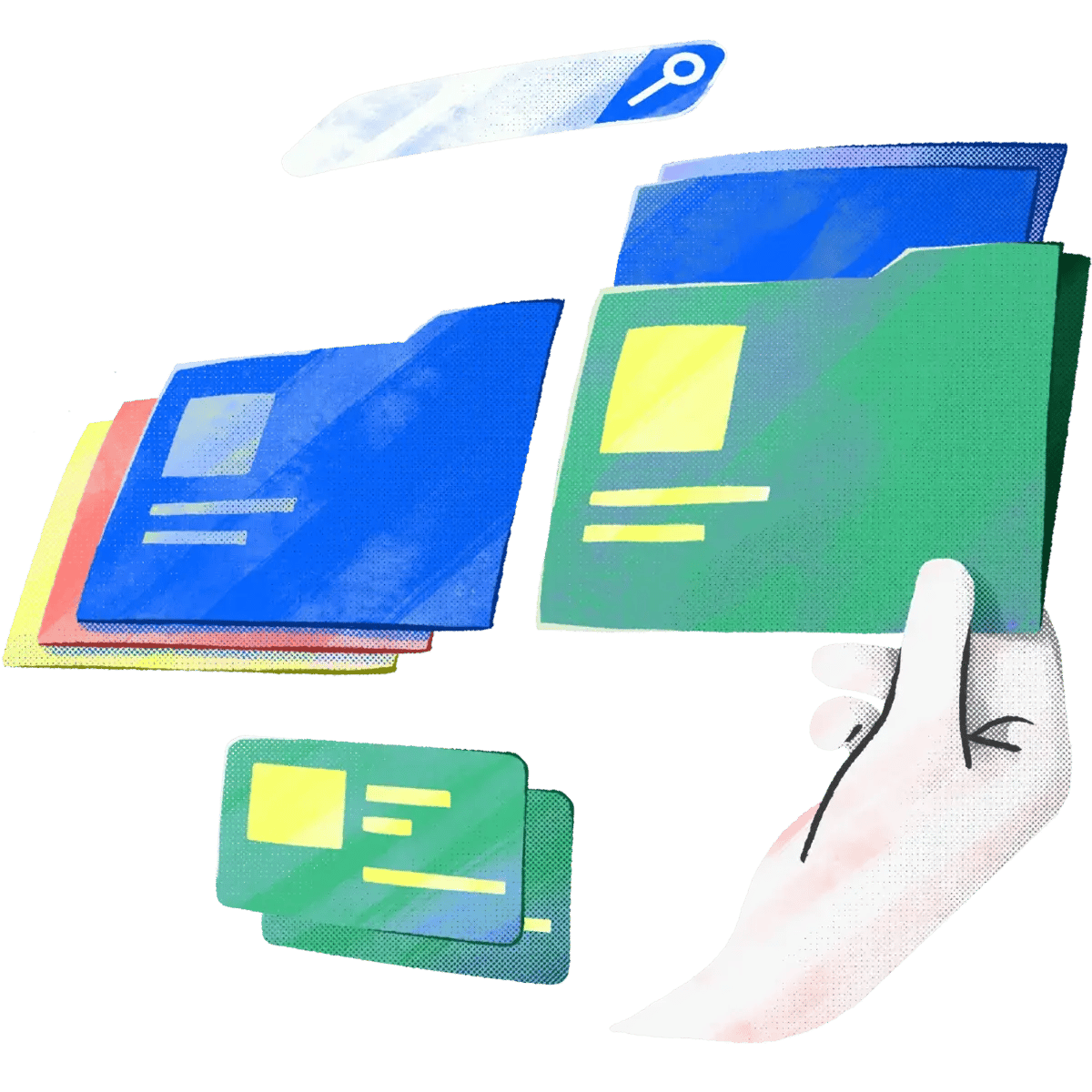 06-Folders_Hand_Searchbar_Cards