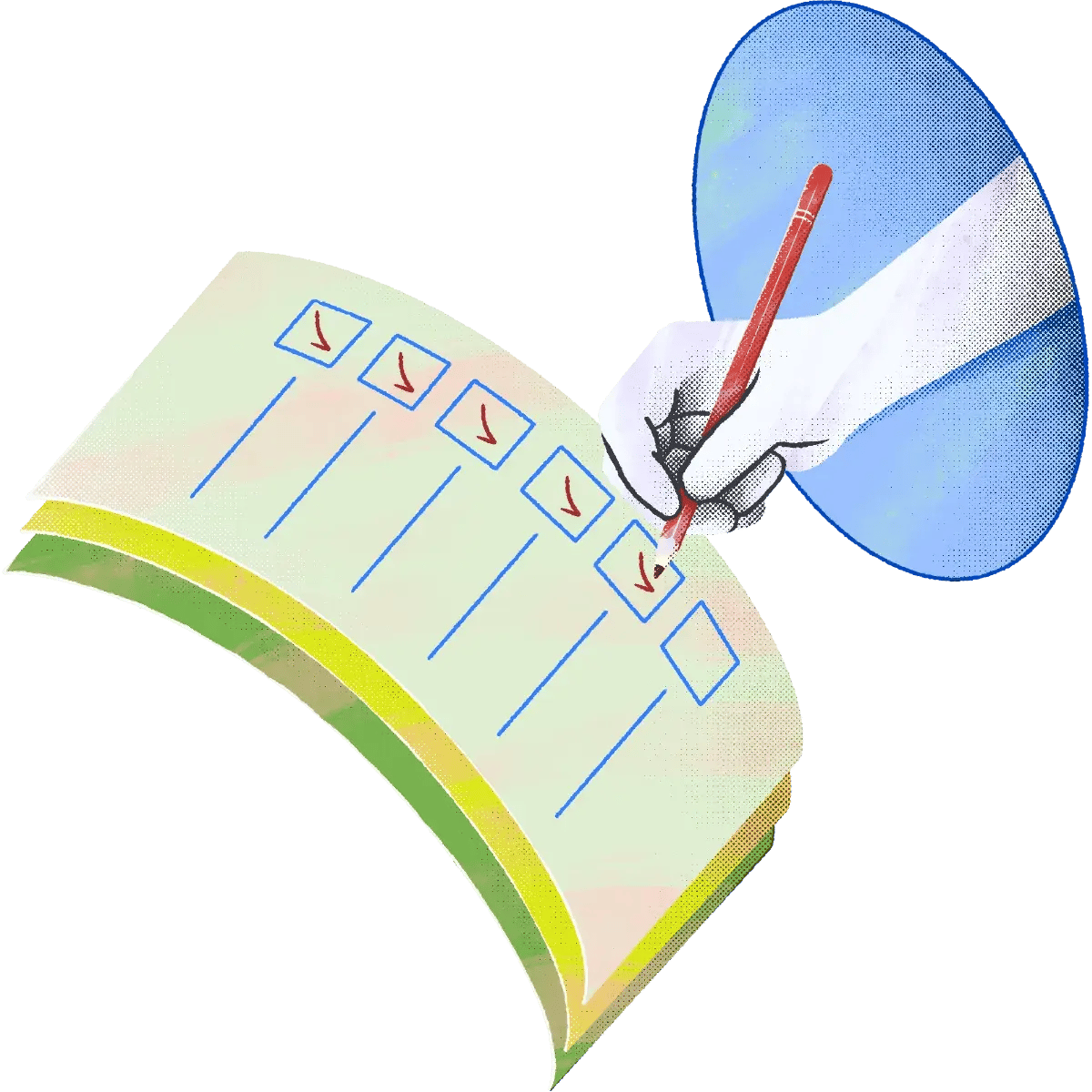 120-Documents-Hand_with_pencil-Checklist-Check_marks-outsource