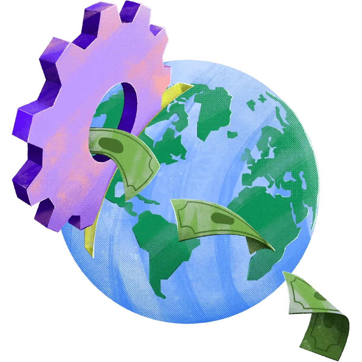 42-Cog-Flying_Paper_Money-World-