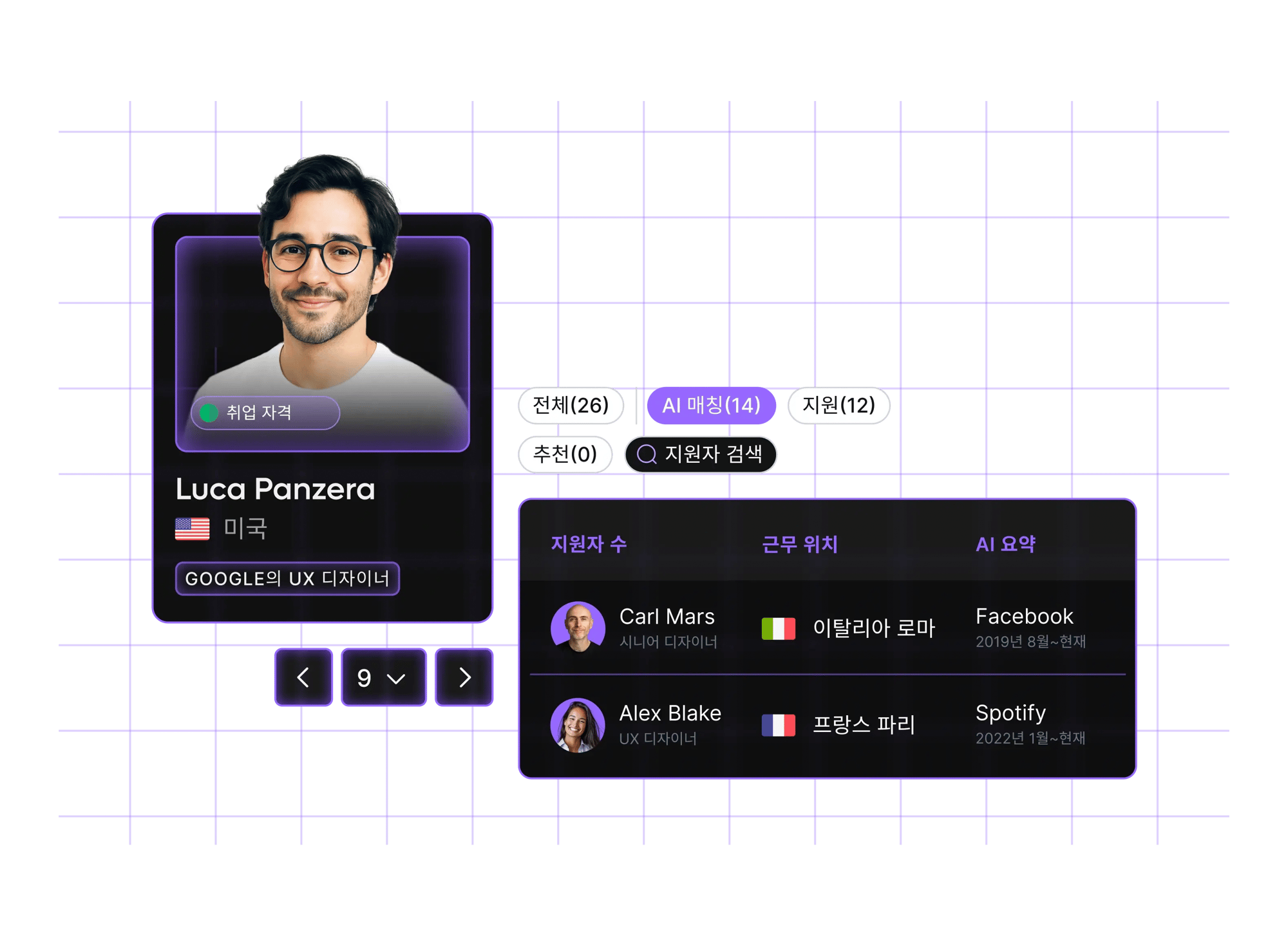 global-hr-recruit-hero-image-ai-matches-candidates_korean@2x