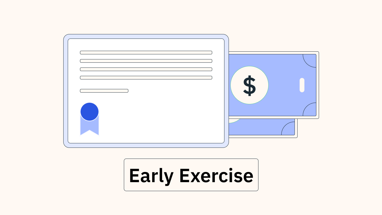 Simple vector image depicting a dollar sign and the phrase 