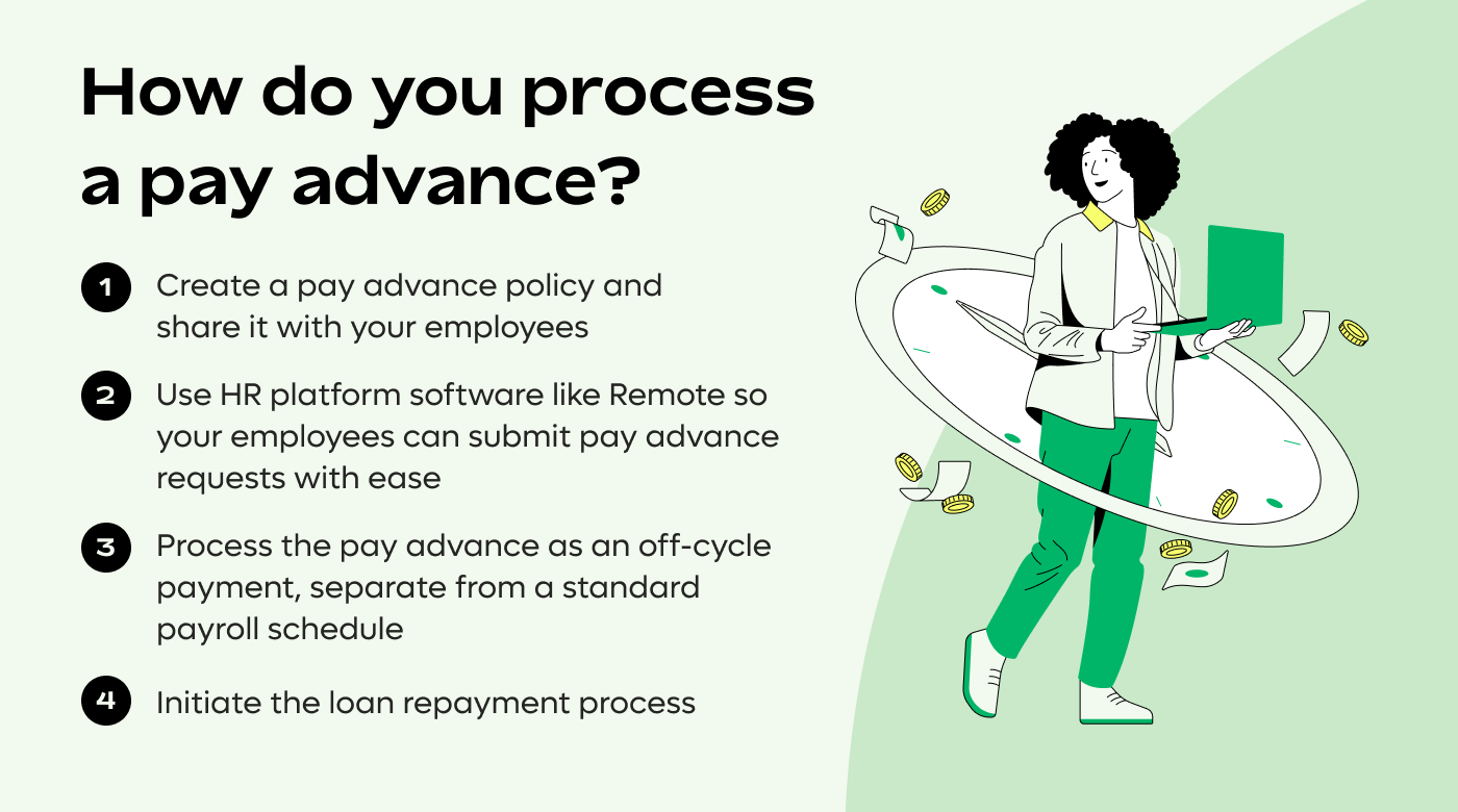 3. How Do You Process a Pay Advance