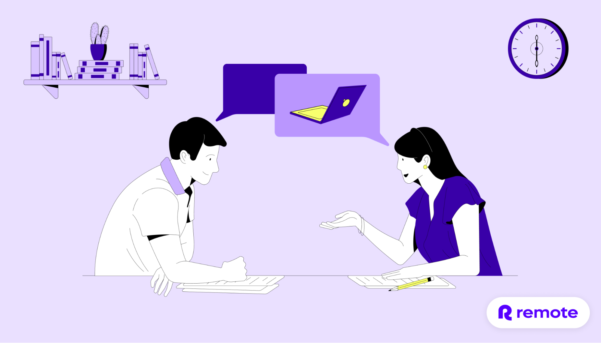 Asking for remote work in person