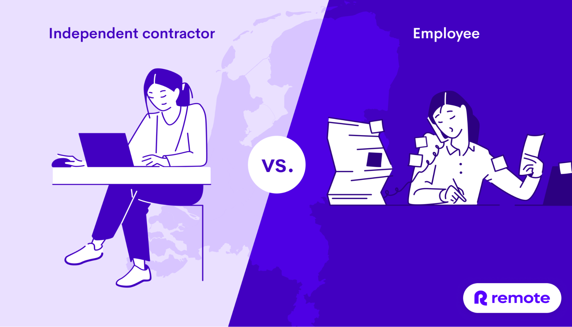 Contractors vs employees