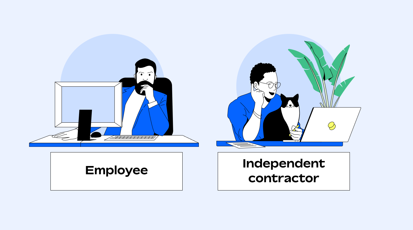 Employee vs independent contractor in the US