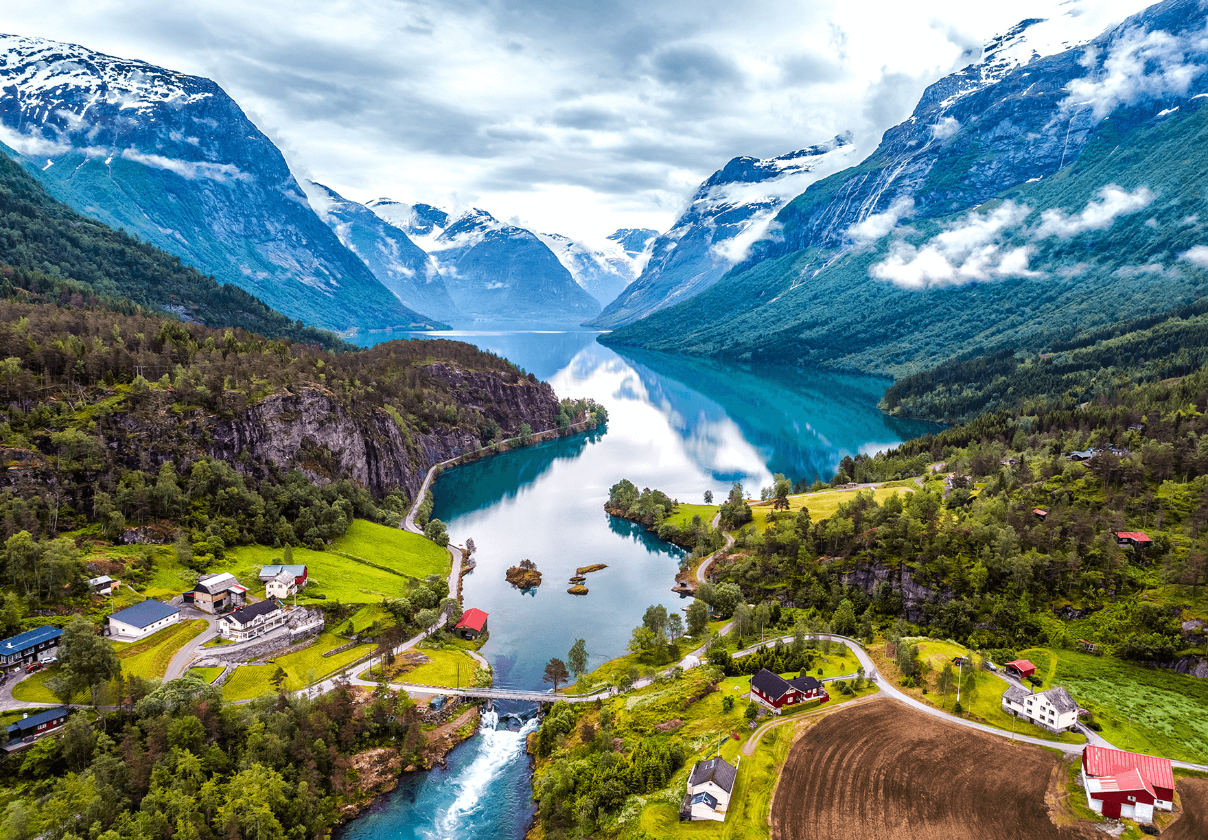 Fjord in Norway