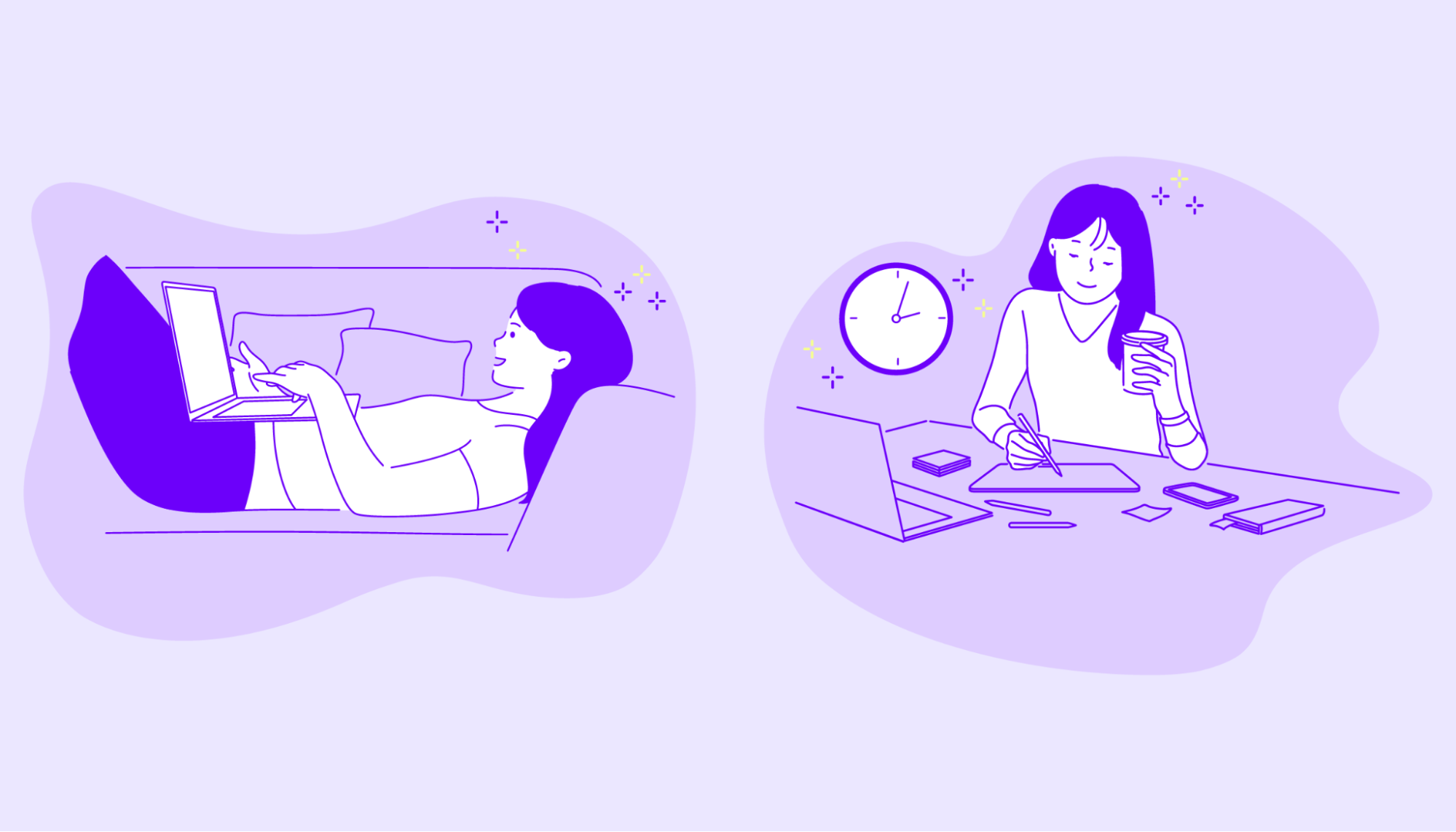 Flexible vs rigid remote working