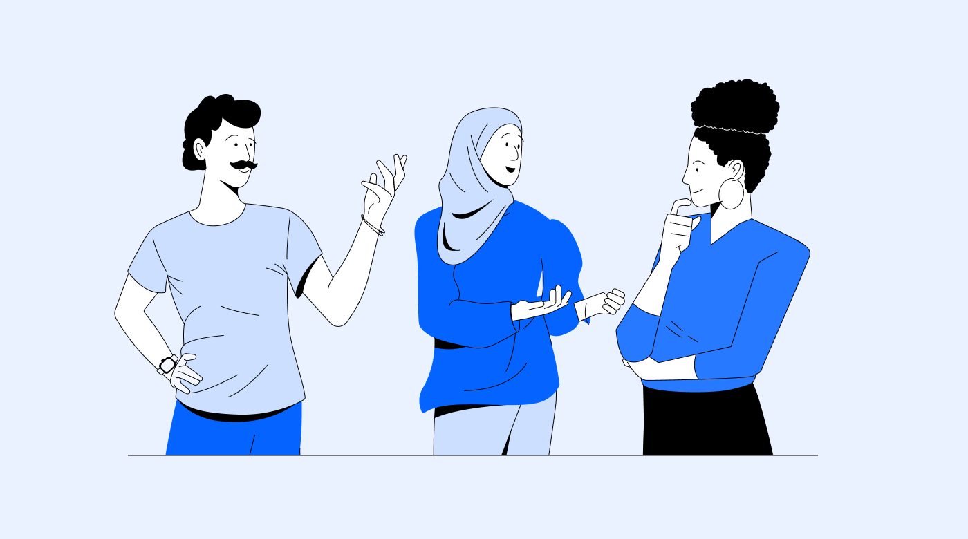 Group of diverse people