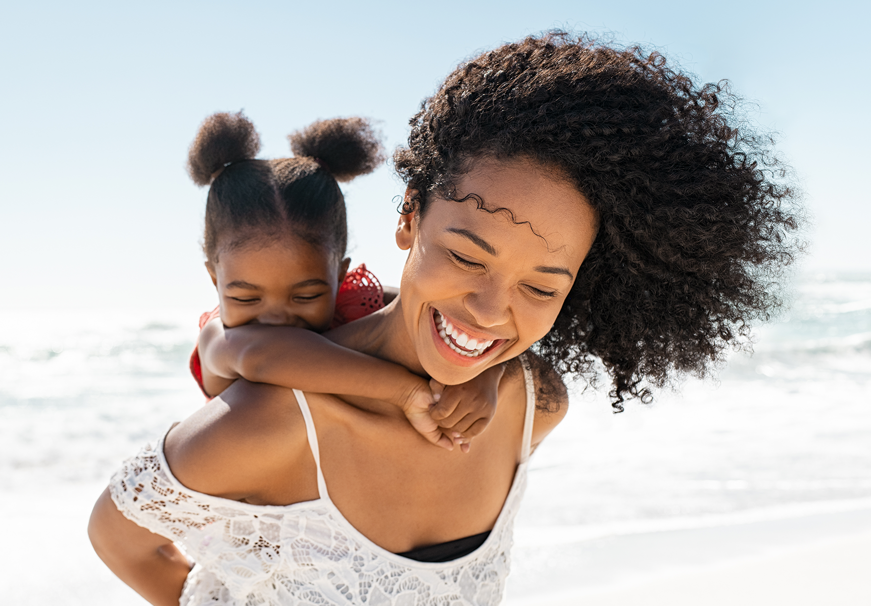 Parent playing with their child 