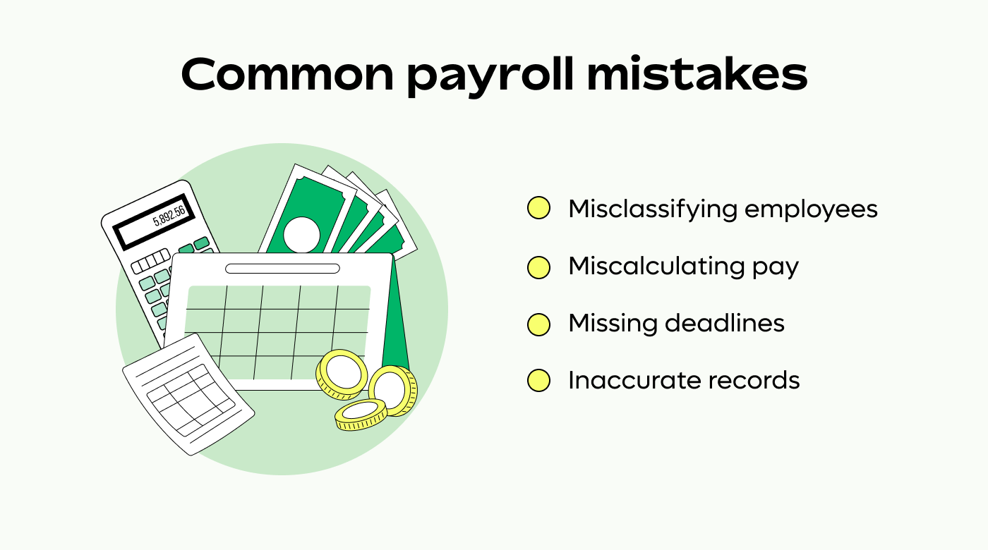 Payroll mistakes