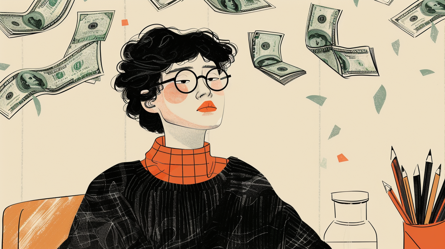 Remote Equity depiction with minimalist illustration