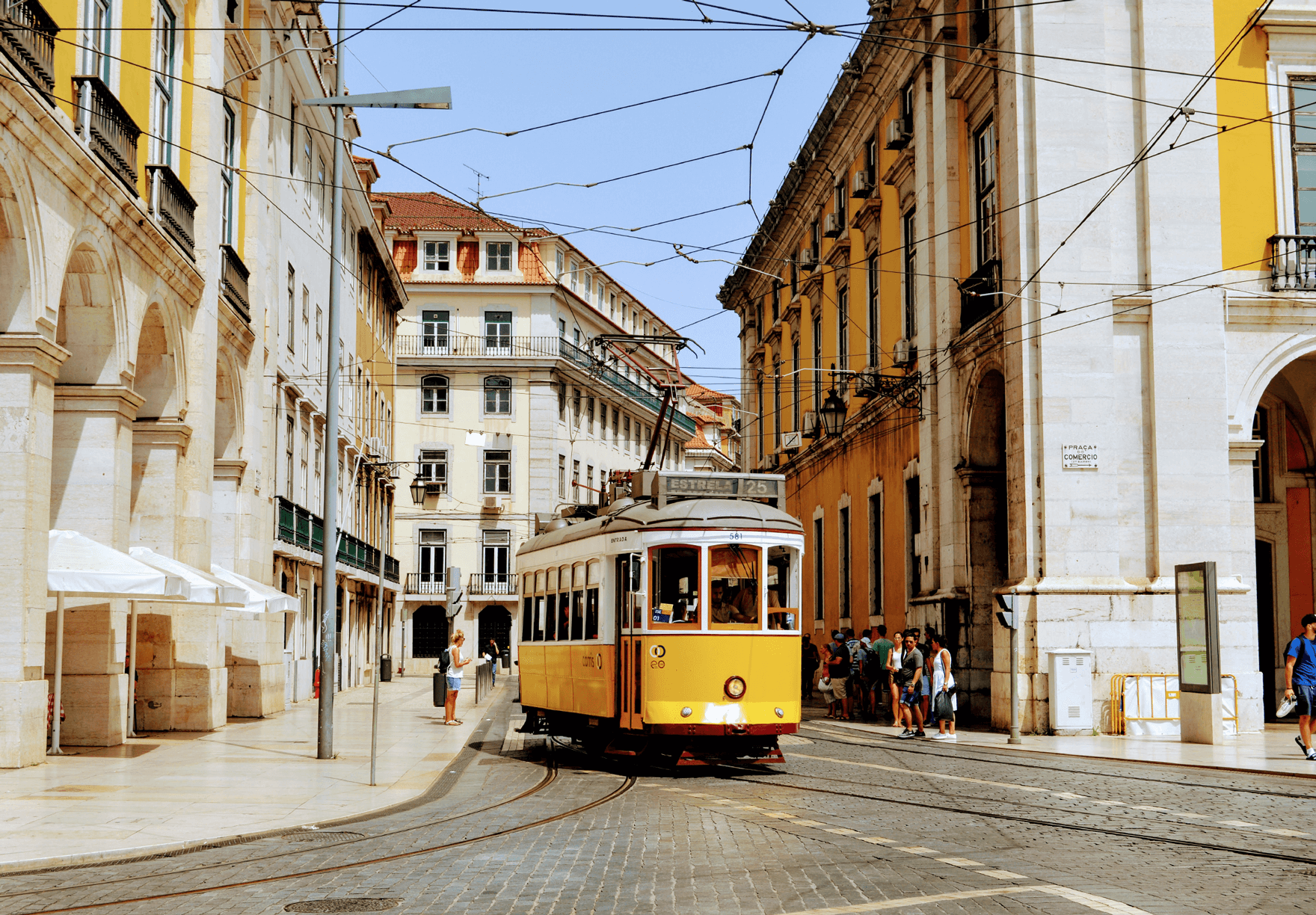 Tram in Portugal