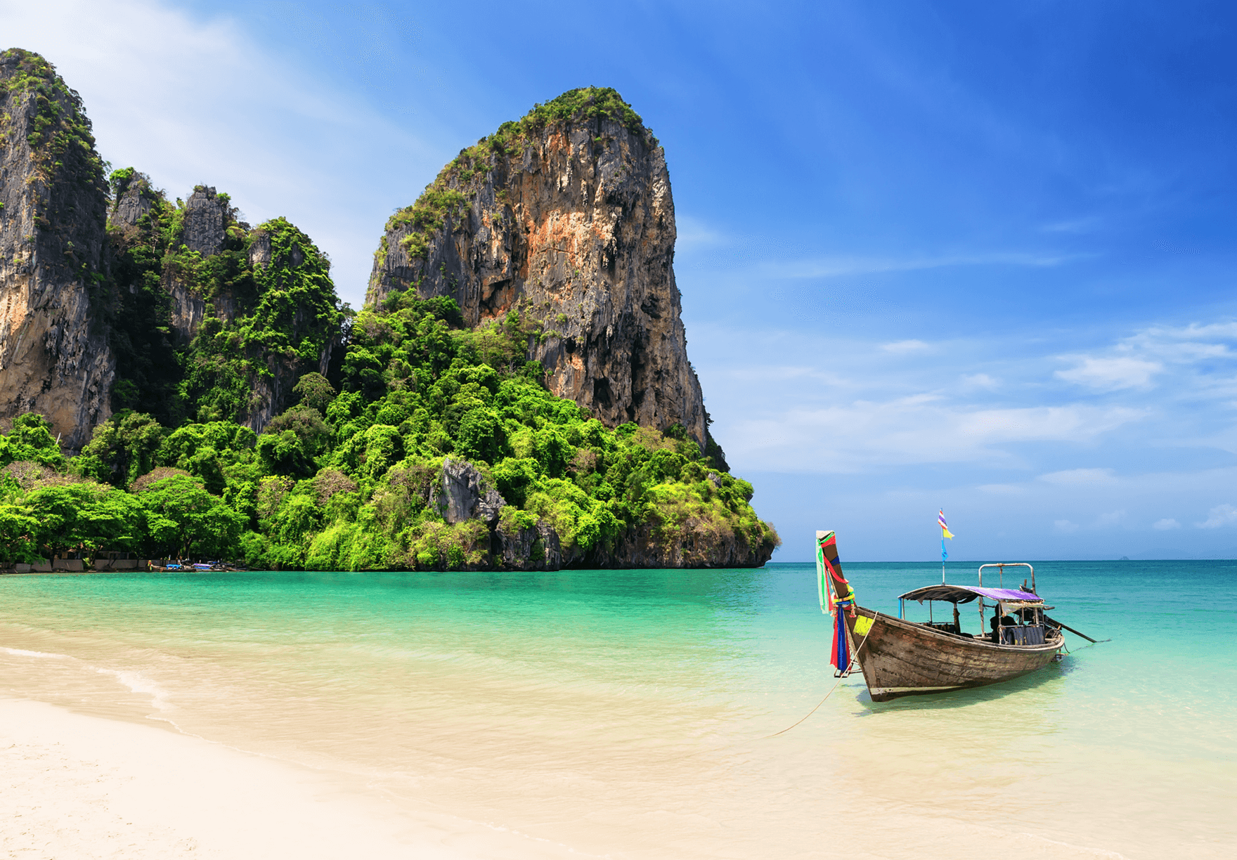 Tropical beach in Thailand