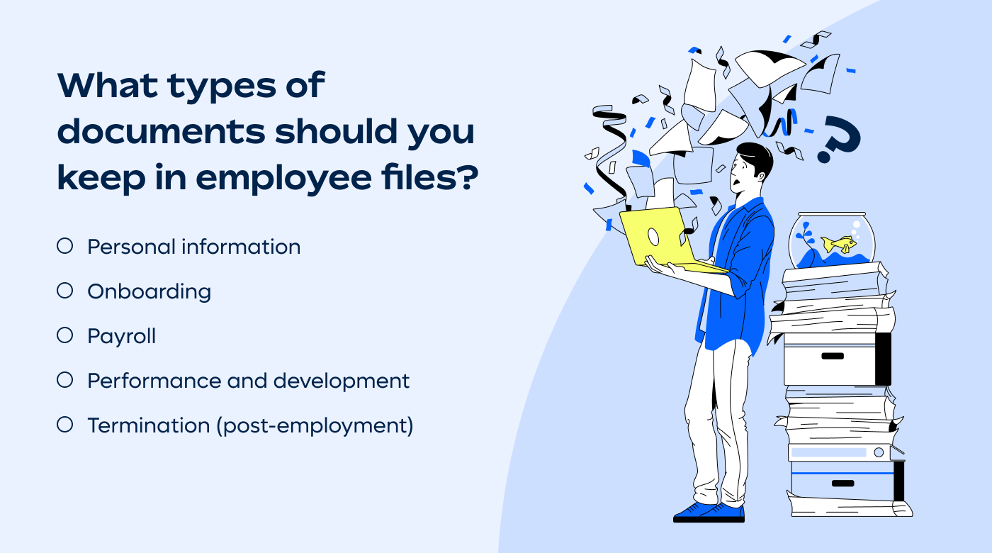 Types of Documents in Employee Files