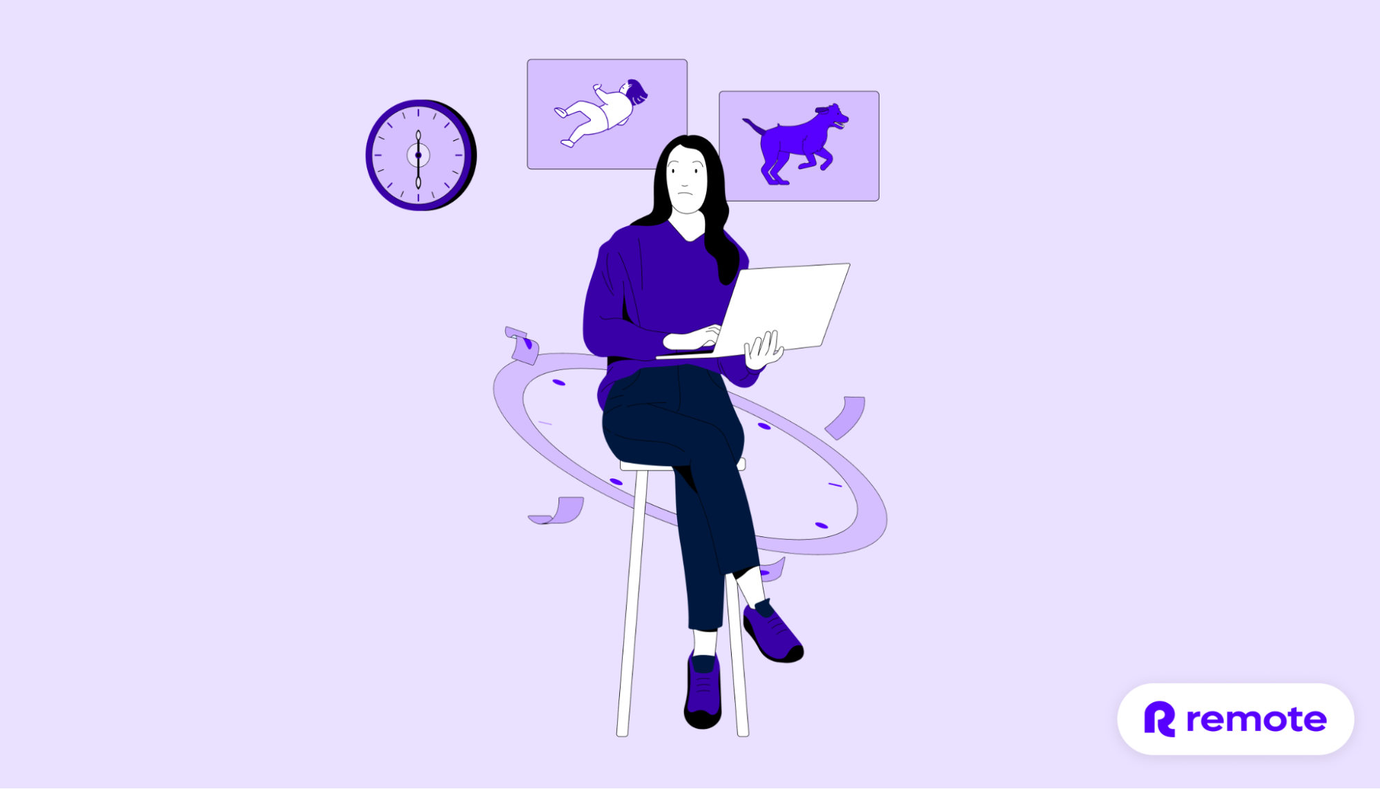 Work-from-home burnout