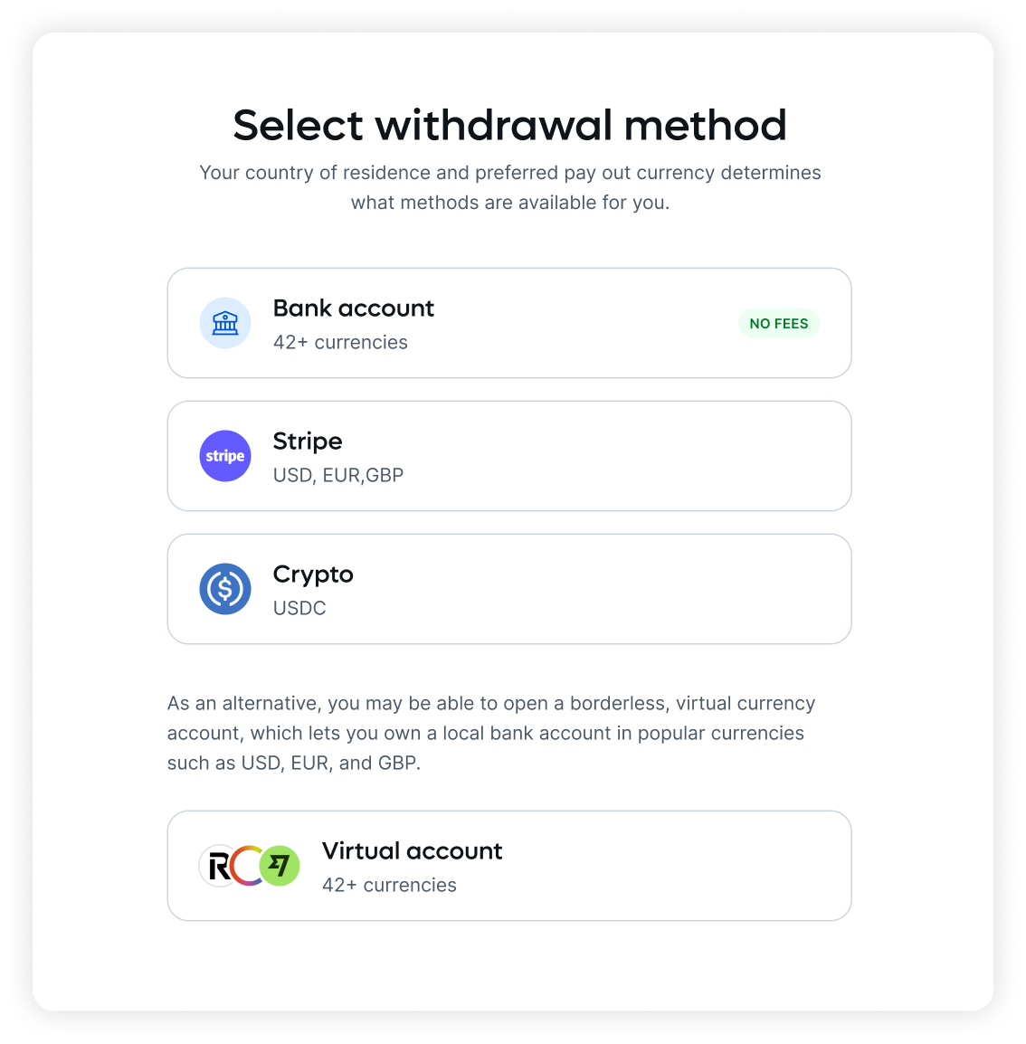 interface de cryptopaiement de Remote
