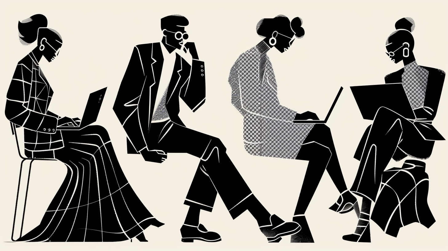 gen-x-freelancer-illustration-monochrome