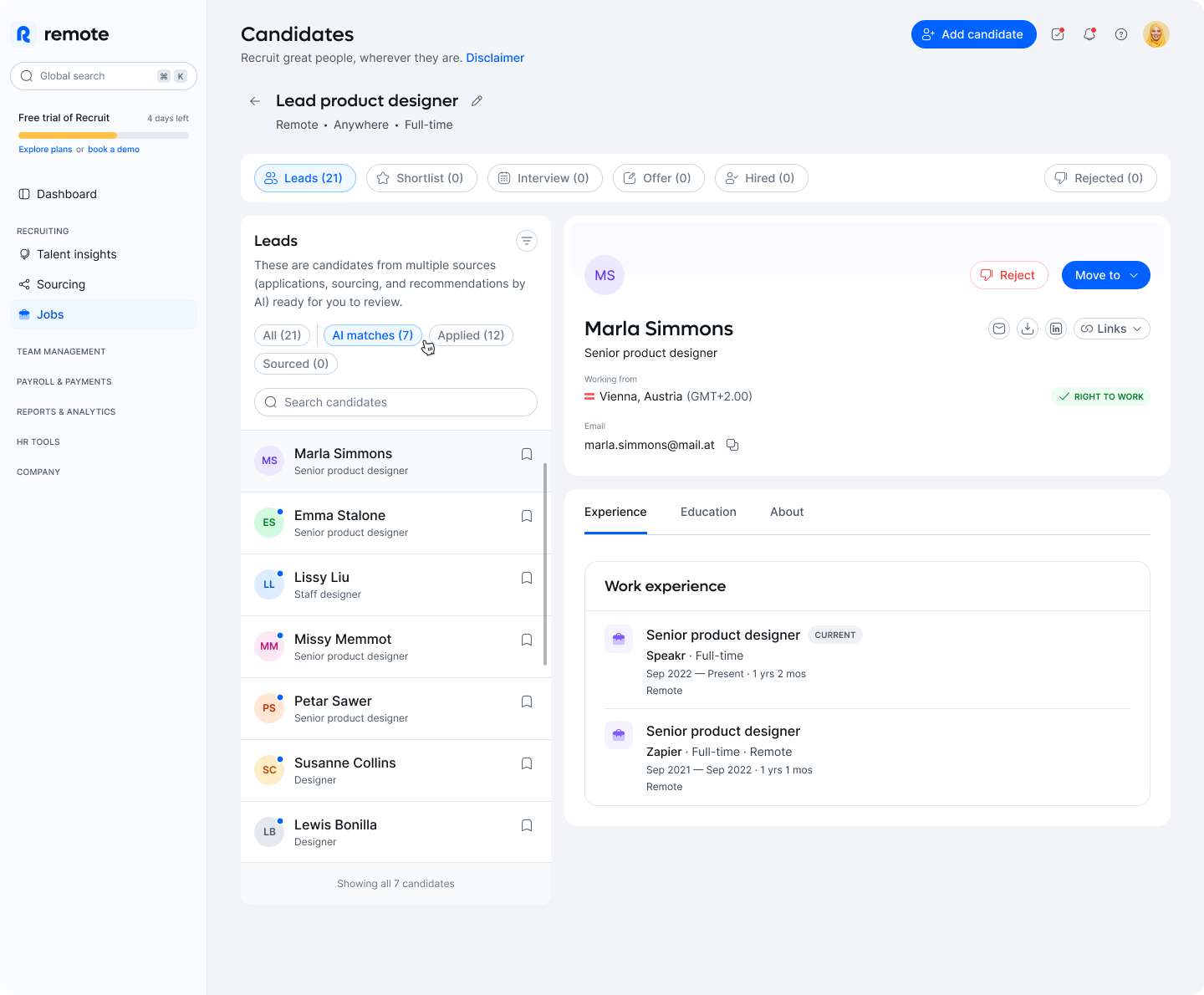 image - recruit ai matches 