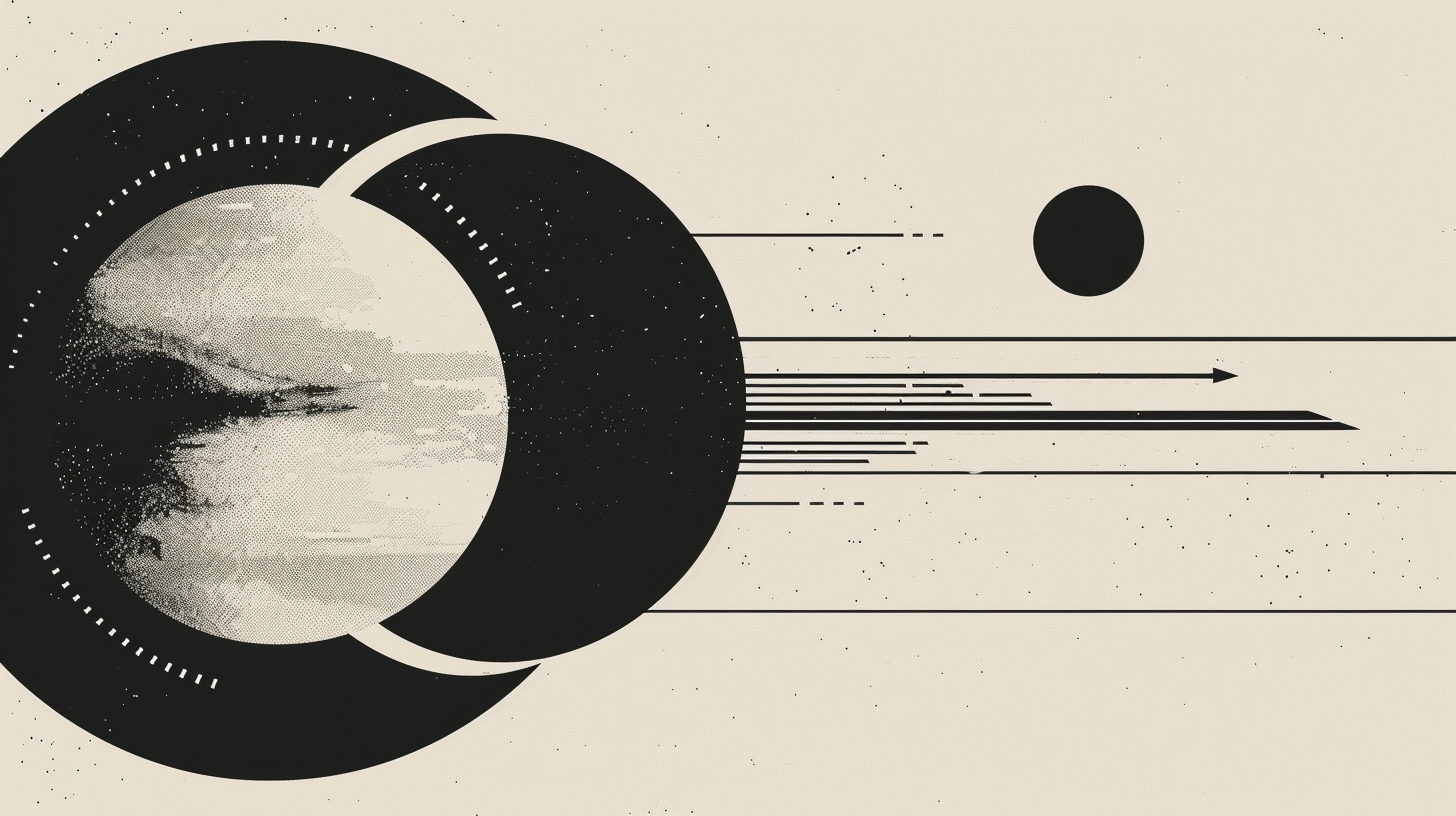 New year 2025 planning illustration