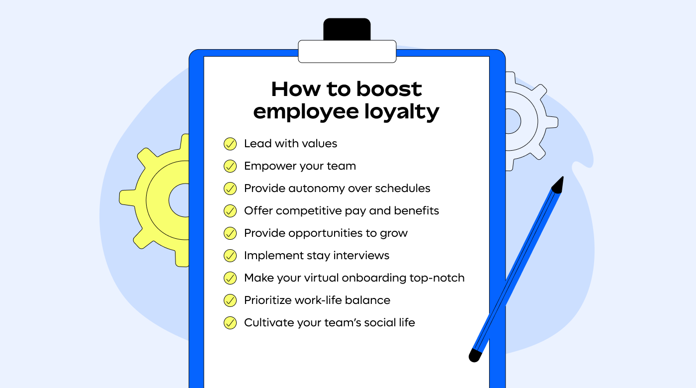 Tips to boost employee loyalty